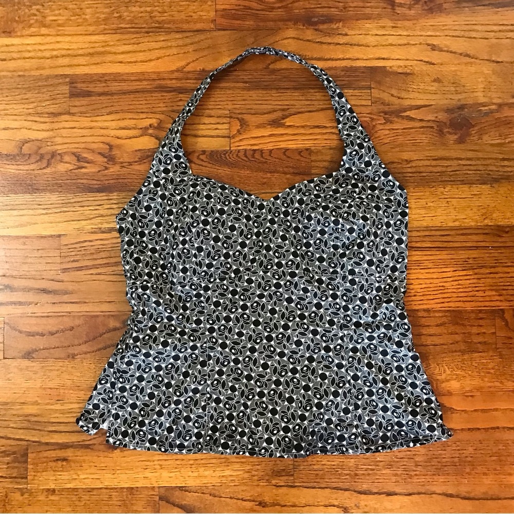 Ann Taylor Loft Halter Top Tank Top Blouse Shirt
Sz 12 P
Dressy or Casual
Cotton